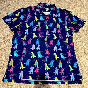 2xl Dinosaur Chubbies Polo